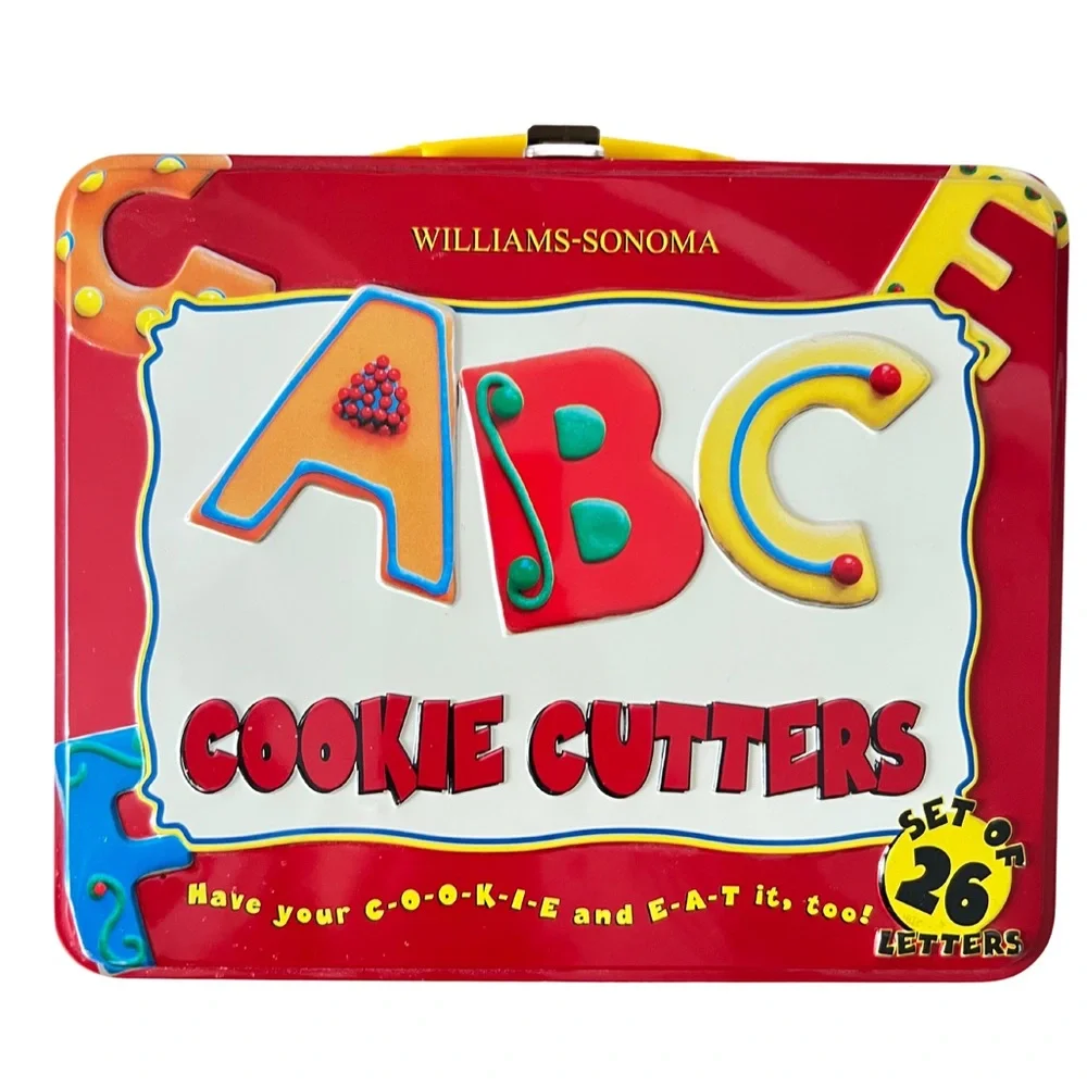 Williams Sonoma ABC Cookie Cutters